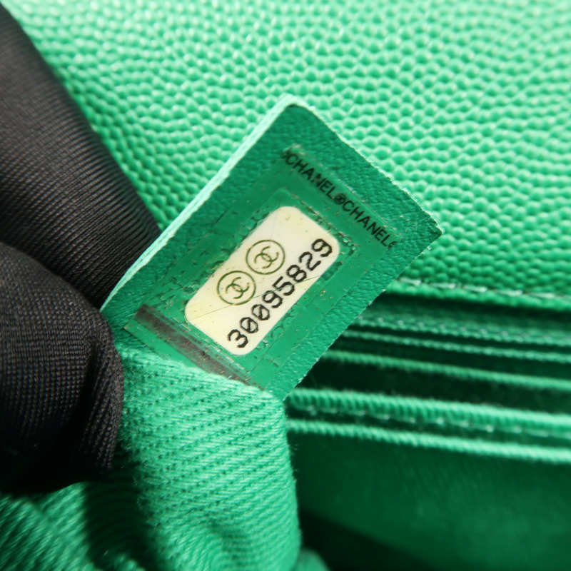 CHANEL 牛皮皮革Coco Handle Small金扣手挽肩背兩用袋-12