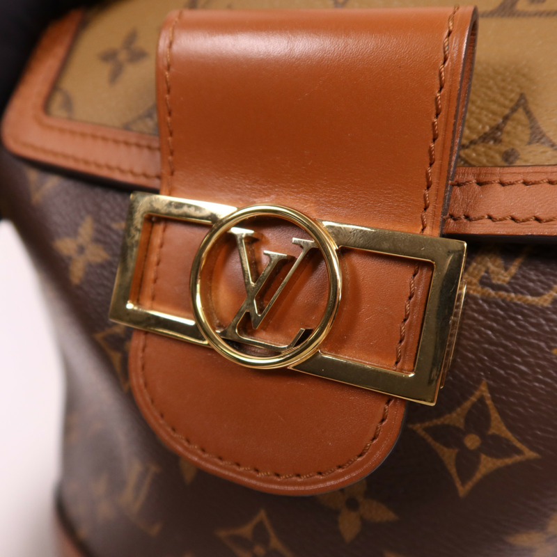 LOUIS VUITTON Monogram Reverse Dauphine Backpack背包-12