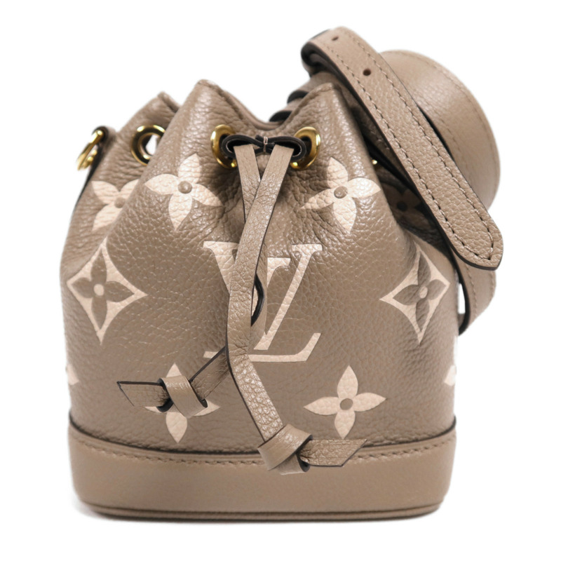 LOUIS VUITTON Monogram Empreinte Nano Noe金扣手挽肩背兩用袋-0