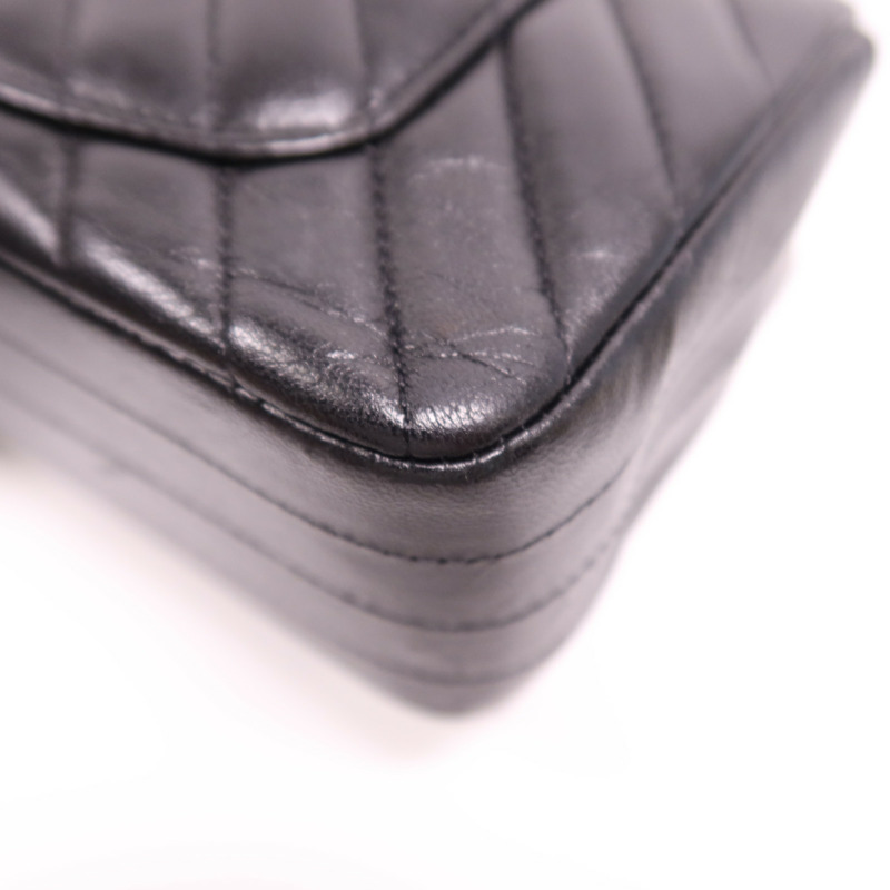 CHANEL 羊皮皮革Mini Classic 20肩背袋-6