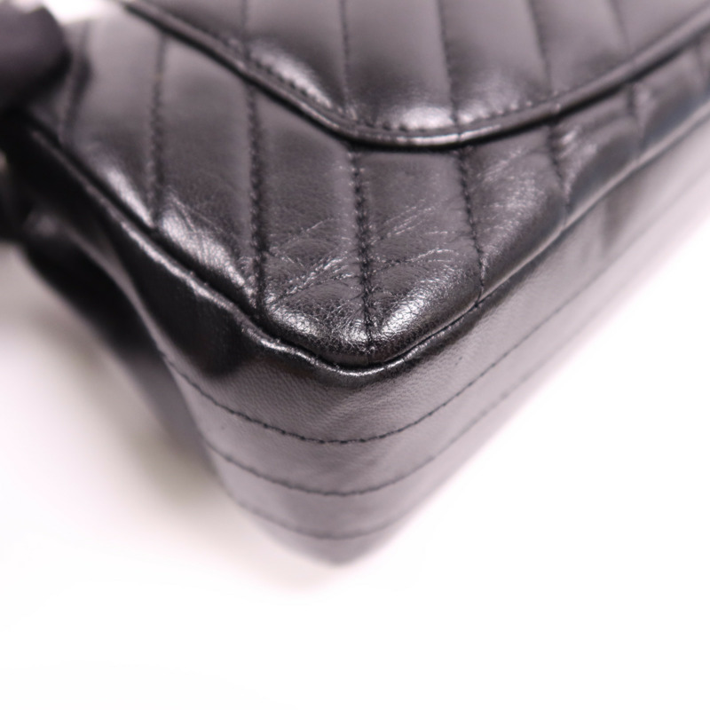 CHANEL 羊皮皮革Mini Classic 20肩背袋-7