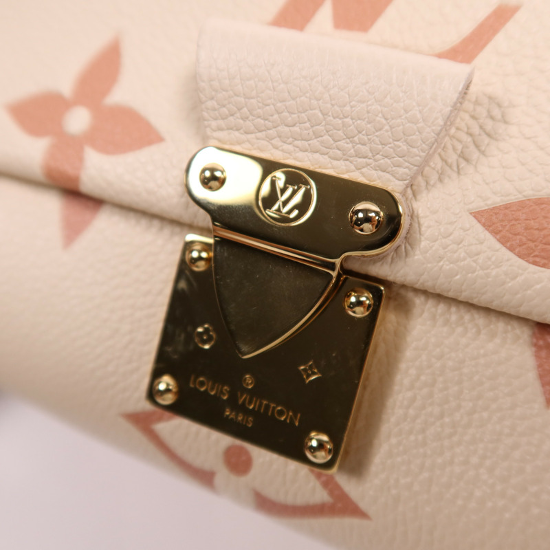 LOUIS VUITTON Monogram Emprenite Favorite金扣鏈帶肩背袋-12