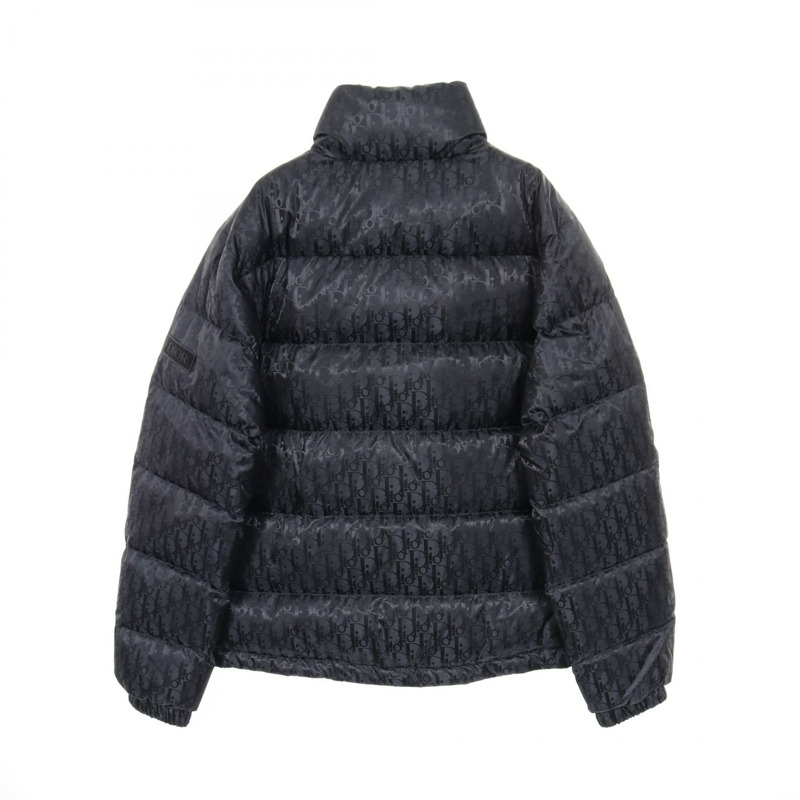 Dior Oblique 羽絨外套外套 943C449A446298950 尼龍黑色全新男款尺寸 50-1