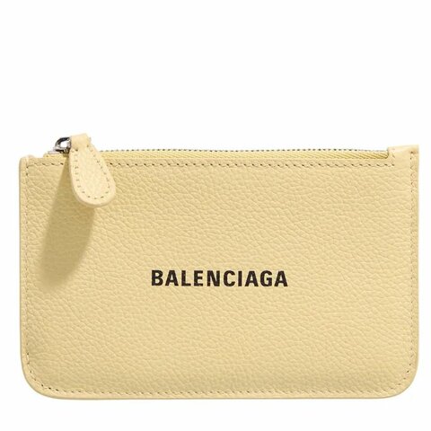 BALENCIAGA 巴黎世家 小牛皮卡片零錢包