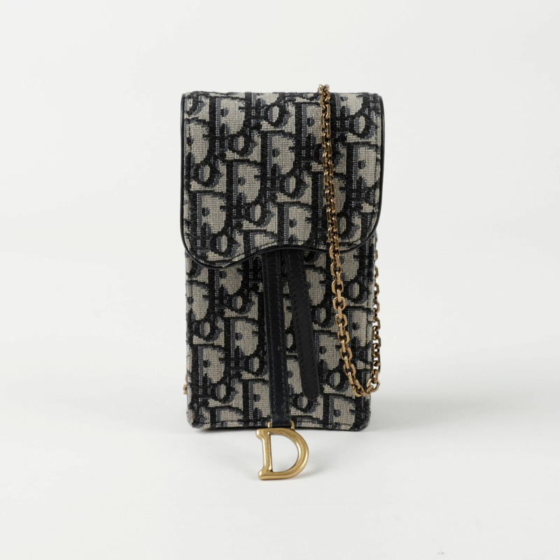 DIOR S5641CTZQ 馬鞍形豎袋斜背包-0