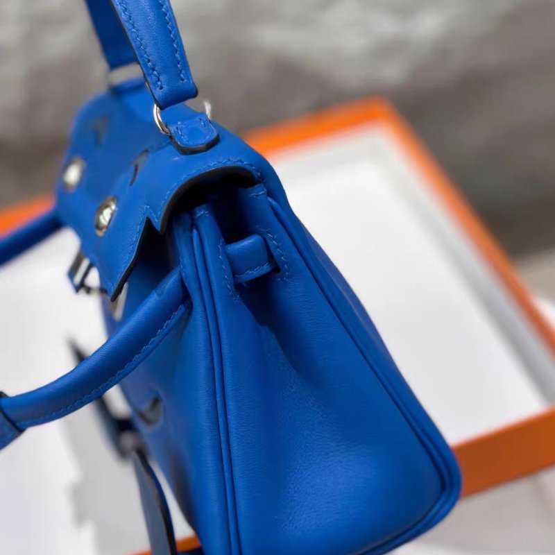 【極致天菜】HERMES KELLY DOLL  琉璃藍 全新商品 持續漲價中!! 必須把握-3