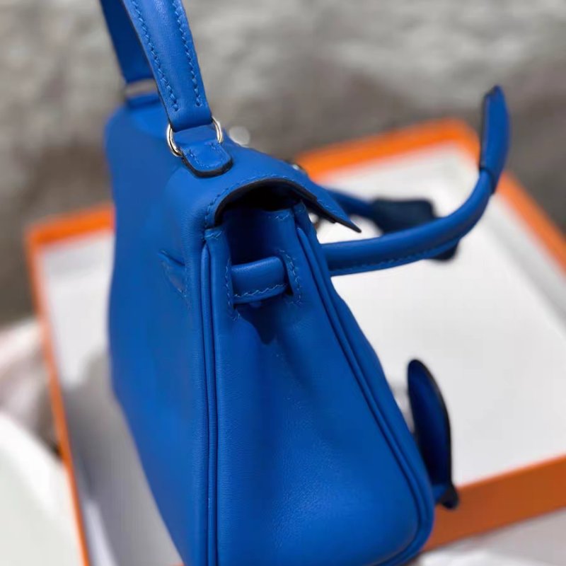 【極致天菜】HERMES KELLY DOLL  琉璃藍 全新商品 持續漲價中!! 必須把握-4