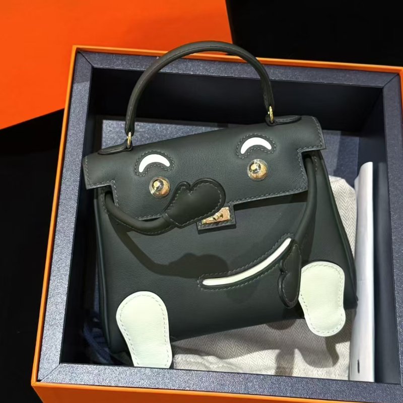 【極致天菜】HERMES KELLY DOLL 極稀有 祖母綠 全新商品 持續漲價中!! 必須把握-0