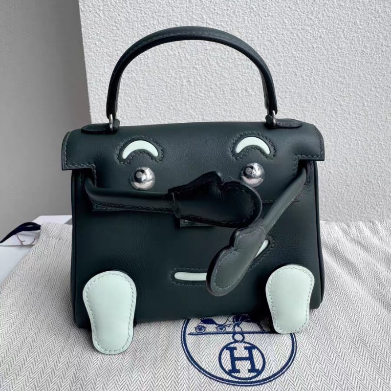 【極致天菜】HERMES KELLY DOLL 極稀有 祖母綠 全新商品 持續漲價中!! 必須把握-1