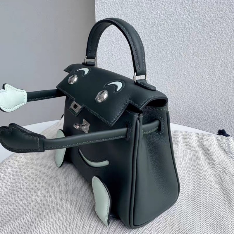 【極致天菜】HERMES KELLY DOLL 極稀有 祖母綠 全新商品 持續漲價中!! 必須把握-3