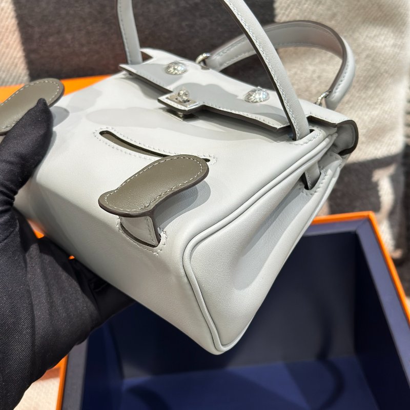 【極致天菜】HERMES KELLY DOLL 8U冰川藍 熱騰騰剛拿出來 持續漲價中!! 必須把握-4