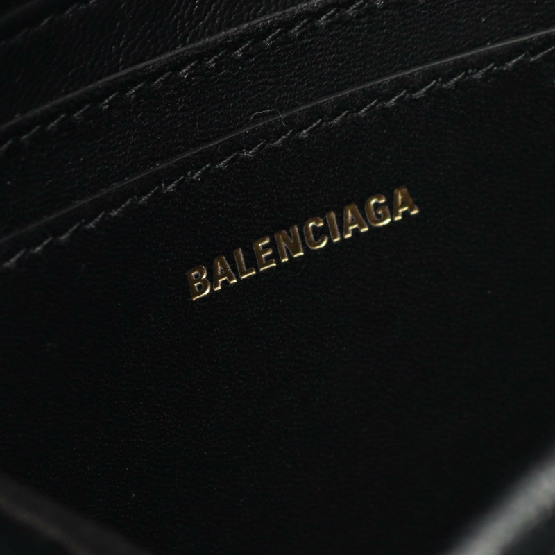 BALENCIAGA MONACO Monaco Nano 單肩包 8105622ABLP1000 皮革 黑色 全新-3