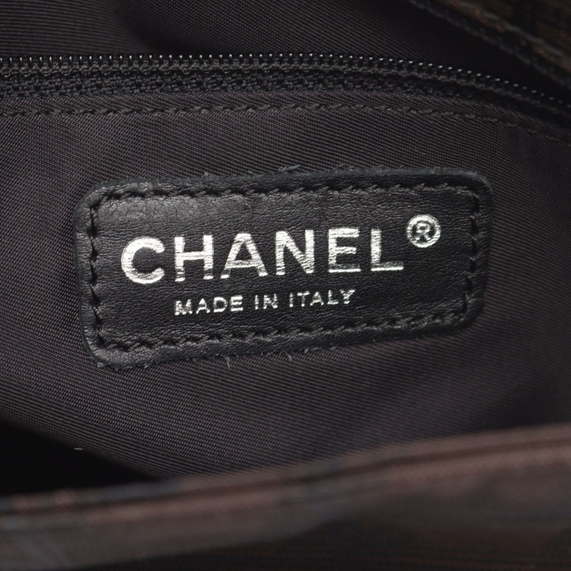 CHANEL 新款旅行腰包 A29346 尼龍帆布 棕色黑色 二手 女款 SHW-3