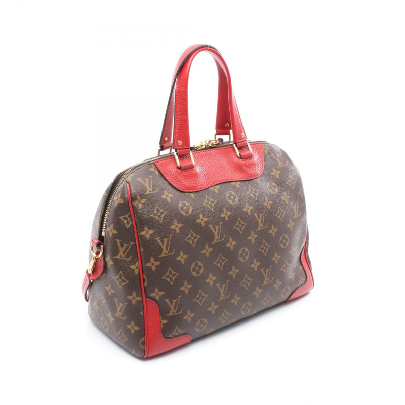 LOUIS VUITTON Retiro PM 單肩包 M50057 Monogram 帆布 Coquelicot 二手-1