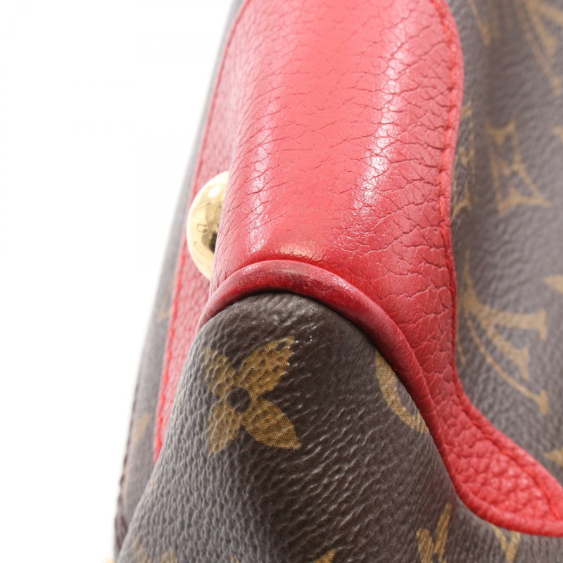 LOUIS VUITTON Retiro PM 單肩包 M50057 Monogram 帆布 Coquelicot 二手-5