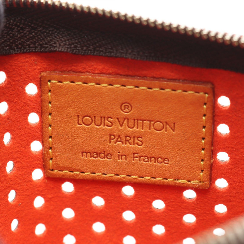 LOUIS VUITTON 斜背包 M95187 Monogram Perfo 帆布皮革 二手-3