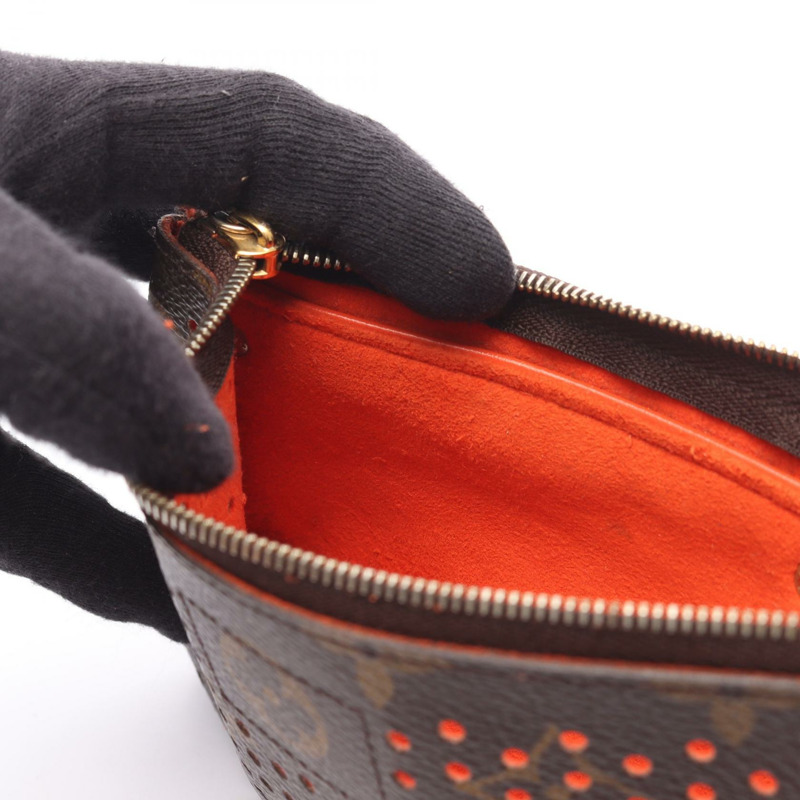 LOUIS VUITTON 斜背包 M95187 Monogram Perfo 帆布皮革 二手-5