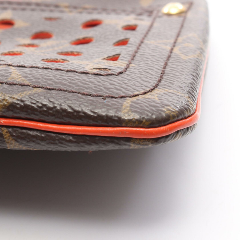 LOUIS VUITTON 斜背包 M95187 Monogram Perfo 帆布皮革 二手-7