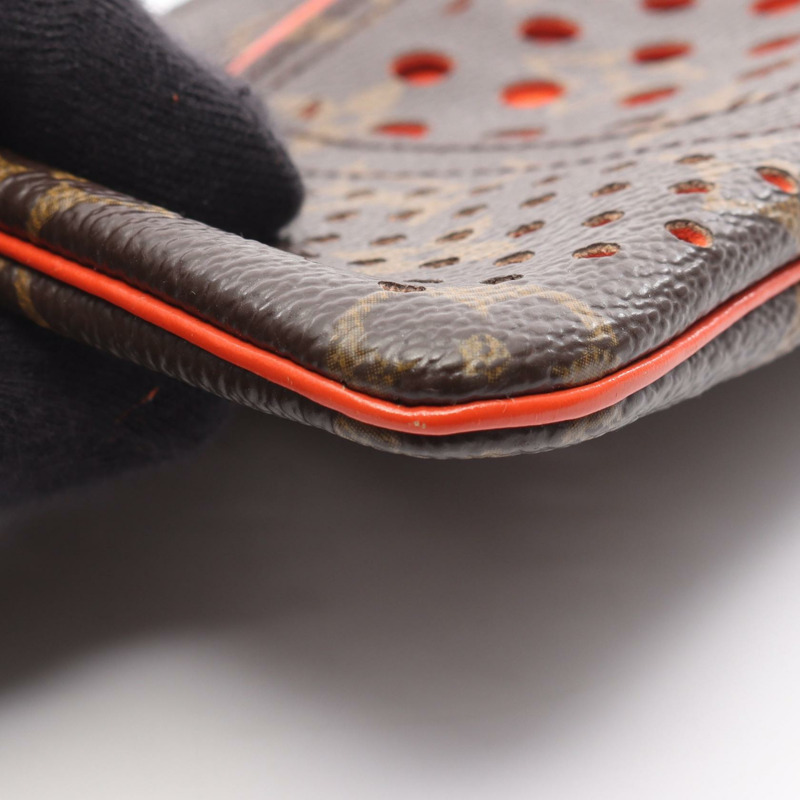 LOUIS VUITTON 斜背包 M95187 Monogram Perfo 帆布皮革 二手-8