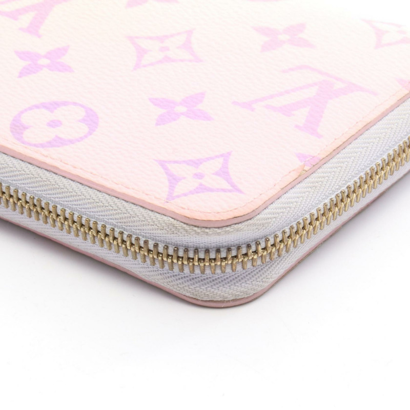 LOUIS VUITTON Zippy Spring in the City 長版皮夾 M81340 Monogram Pastel 二手-7