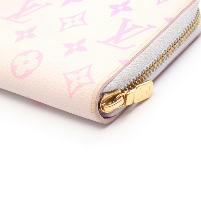 LOUIS VUITTON Zippy Spring in the City 長版皮夾 M81340 Monogram Pastel 二手-9