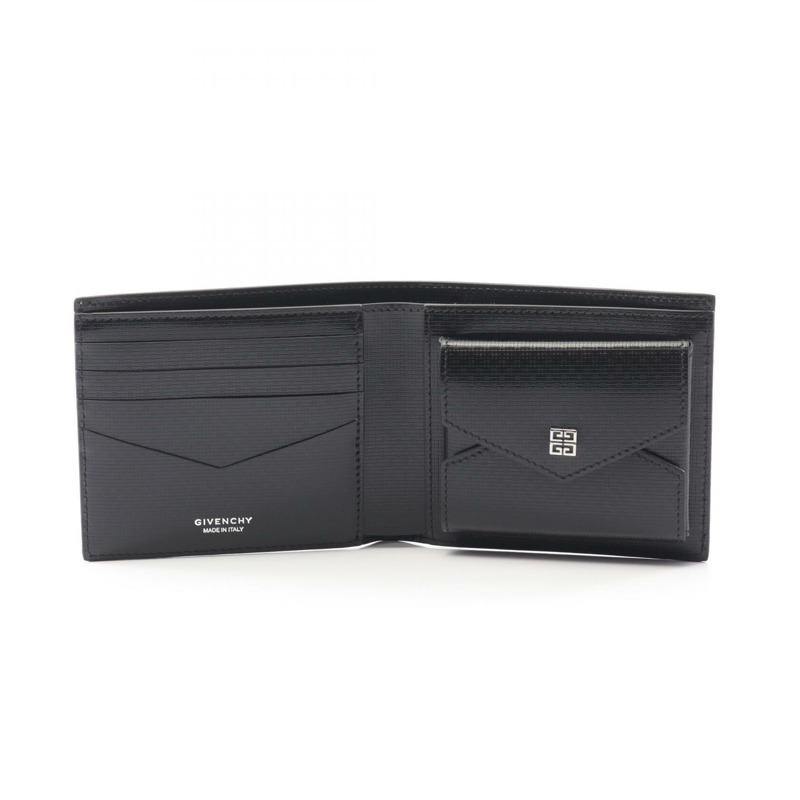 紀梵希經典4G皮夾 BK6090K1T4001 皮革 黑色 新款 男士標誌-2