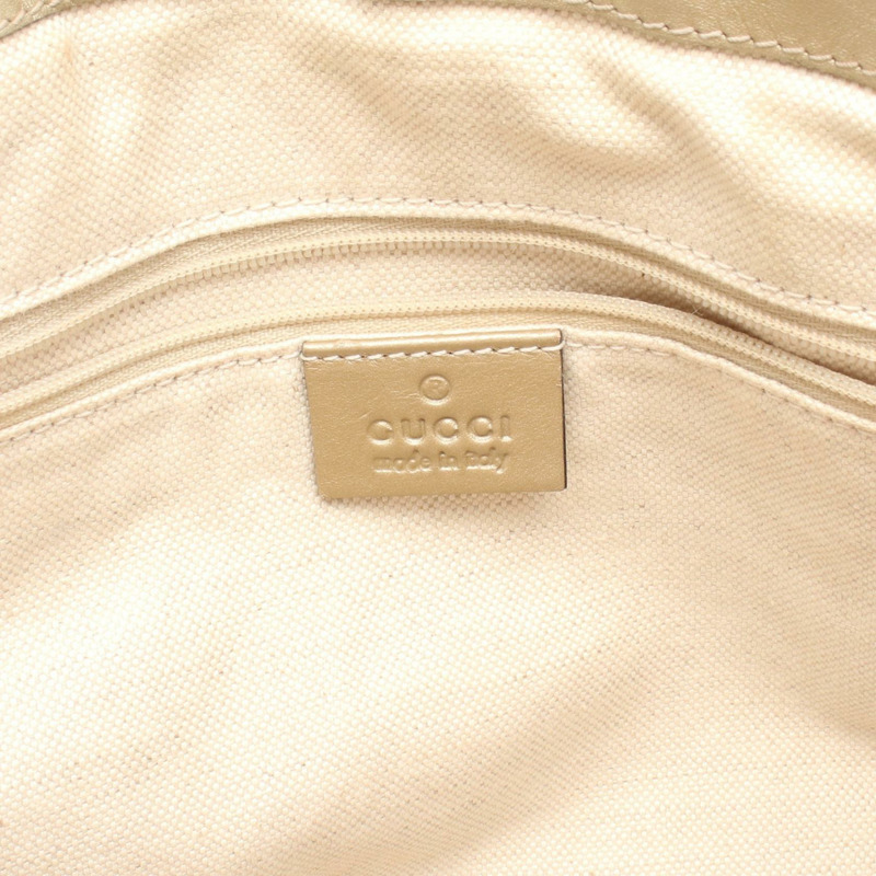 GUCCI Sukey Guccissima 斜背單肩包 247902 皮革 金色 二手-3