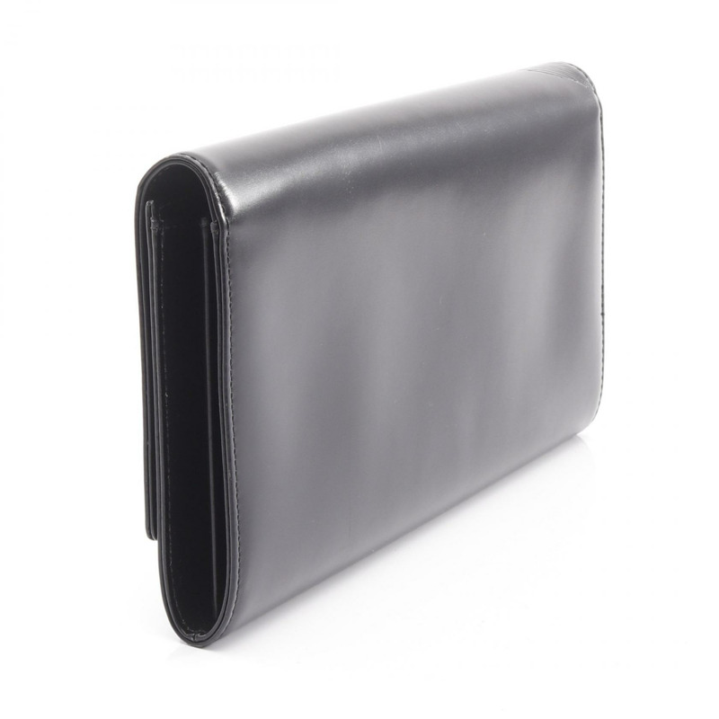 LOUIS VUITTON 愛琴海商務第二手拿包 M63962 Opera 皮革 黑色 二手-1