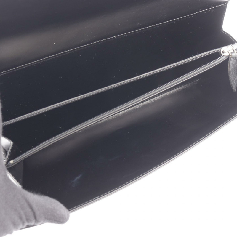LOUIS VUITTON 愛琴海商務第二手拿包 M63962 Opera 皮革 黑色 二手-2