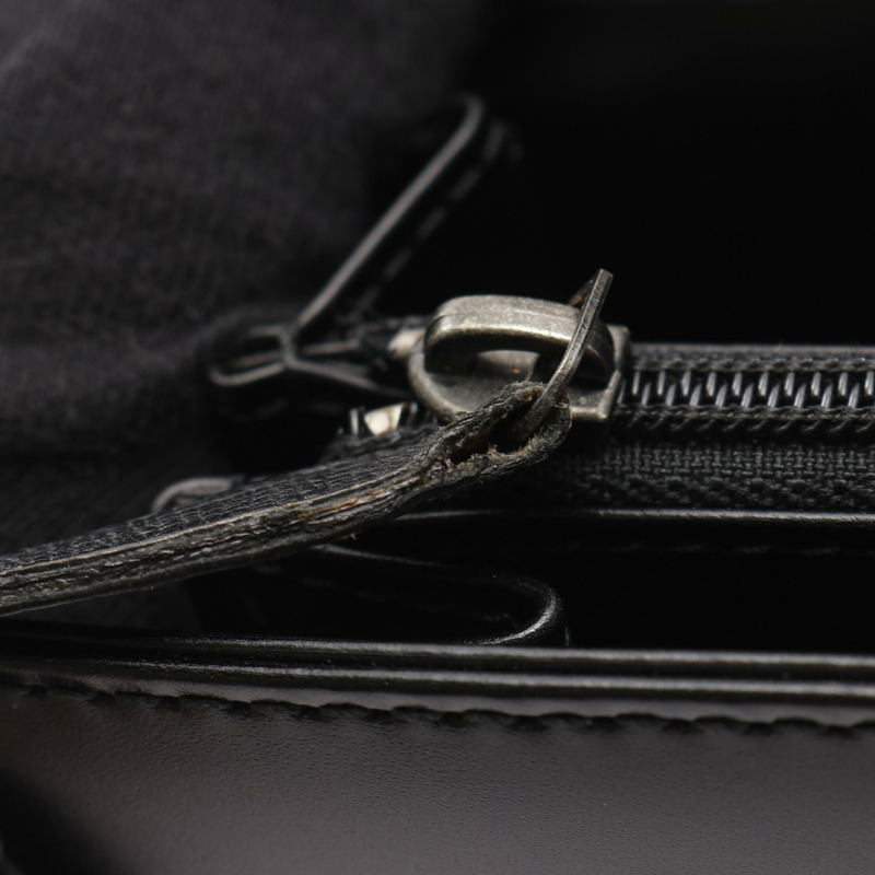 LOUIS VUITTON 愛琴海商務第二手拿包 M63962 Opera 皮革 黑色 二手-10