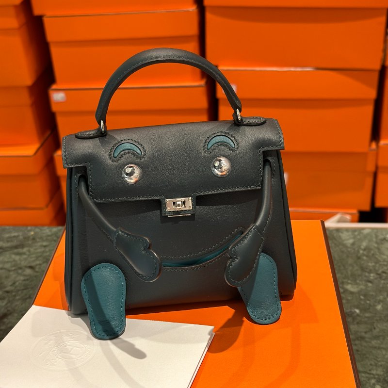 【極致天菜】HERMES KELLY DOLL 稀有 松柏綠 持續漲價中!! 必須把握-0