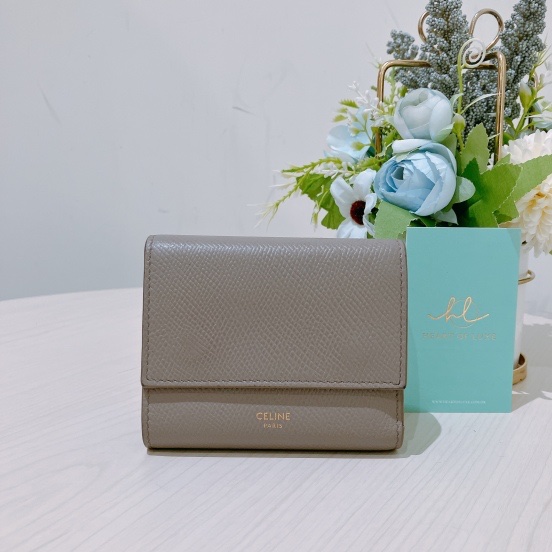TK1845 CELINE 思琳牛皮小銀包SMALL TRIFOLD WALLET CALFSKIN-0