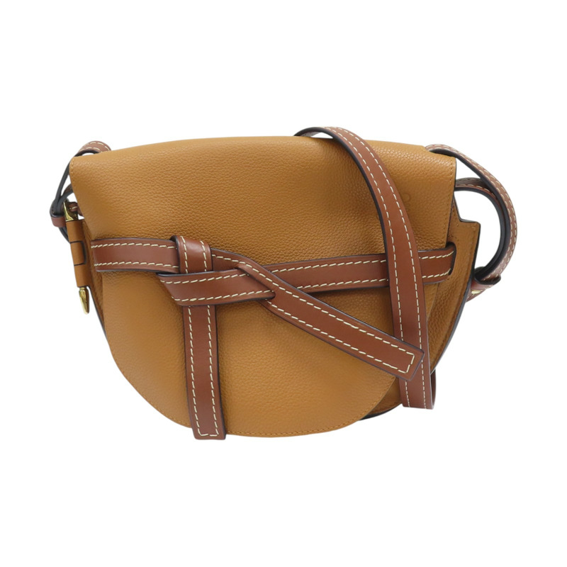 棕色 牛皮  Gate 肩背包 【LOEWE 羅威】-0