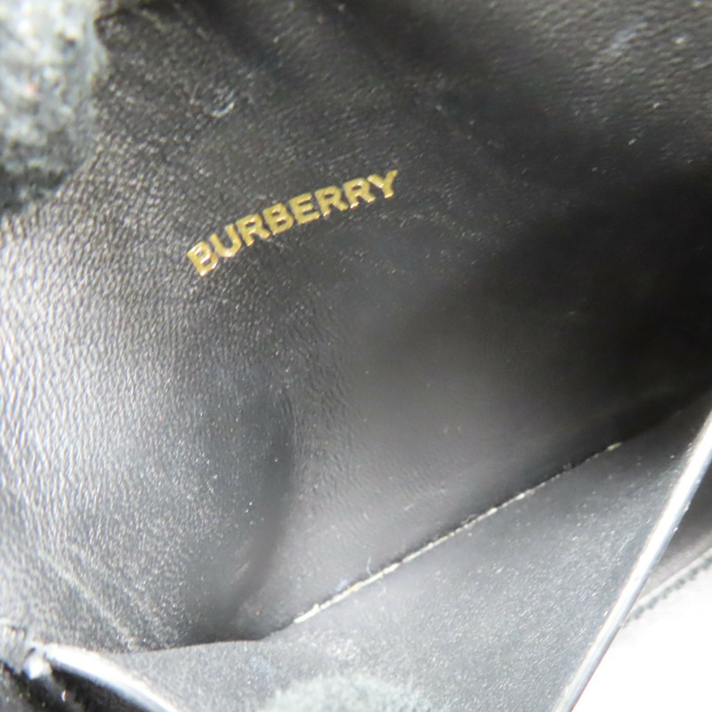 黑色牛皮 Olympia 肩背包 [BURBERRY 巴寶莉]-5