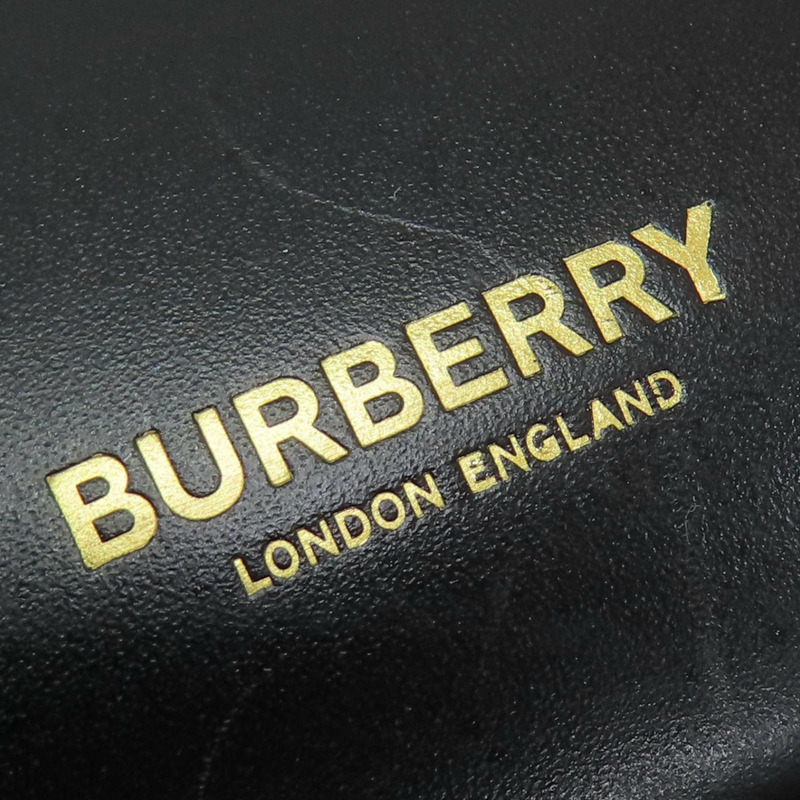 黑色牛皮 Olympia 肩背包 [BURBERRY 巴寶莉]-7