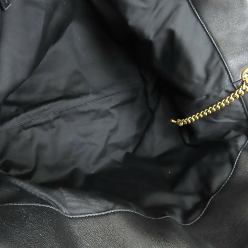 黑色 羊皮 菱格紋 ICARE 手提包 698651 【SAINT LAURENT YSL 聖羅蘭 】 698651-5