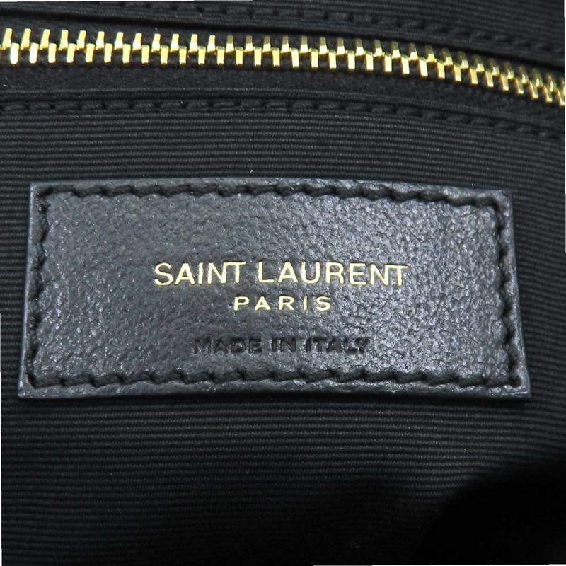 黑色 羊皮 菱格紋 ICARE 手提包 698651 【SAINT LAURENT YSL 聖羅蘭 】 698651-7