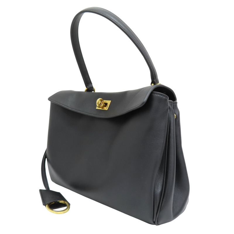 黑色 牛皮 RODEO PM 两用包【BALENCIAGA 巴黎世家】 789779-2