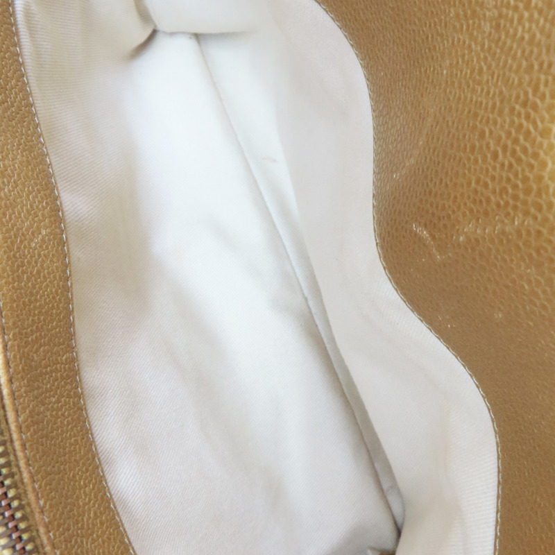 金色 菱格紋 荔枝牛皮 Timeless CC 肩背包【CHANEL 香奈兒】-5