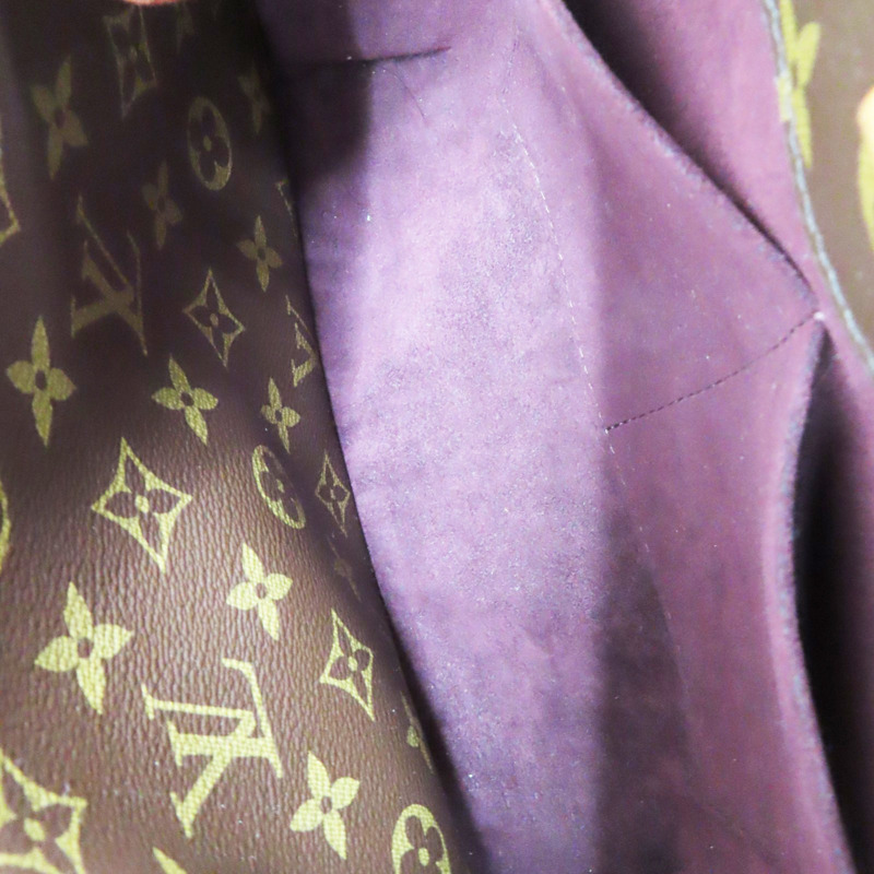 棕色 原花 PVC塗層帆布 Montaigne BB 两用包【LOUIS VUITTON LV 路易威登】 M41055-5