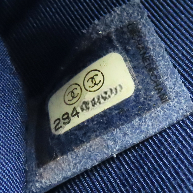 藍色羊皮 Boy25cm 肩背包 A67086 [CHANEL 香奈兒] A67086-7