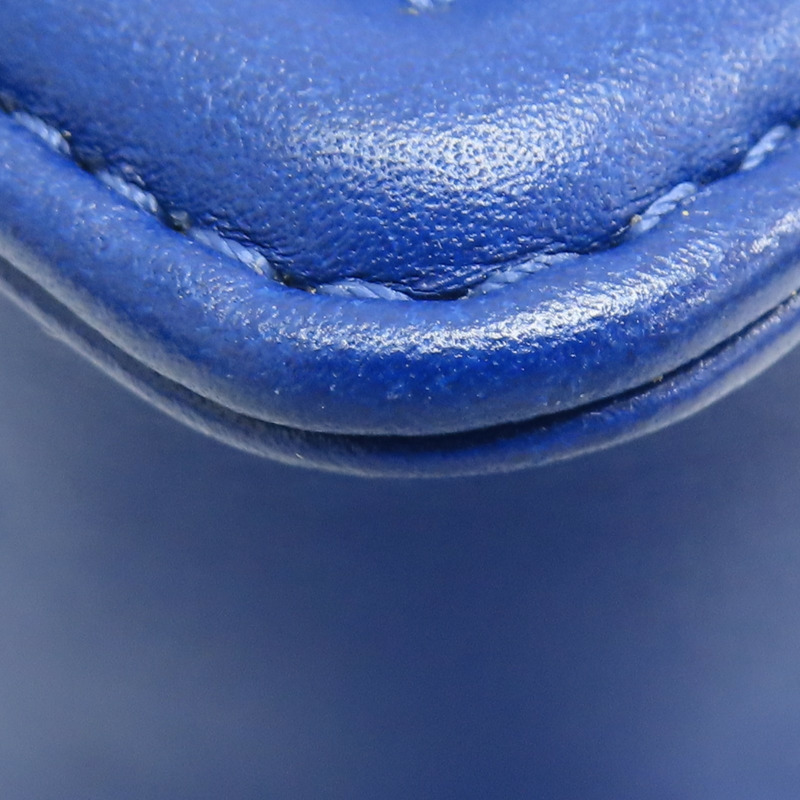 藍色羊皮 Boy25cm 肩背包 A67086 [CHANEL 香奈兒] A67086-14