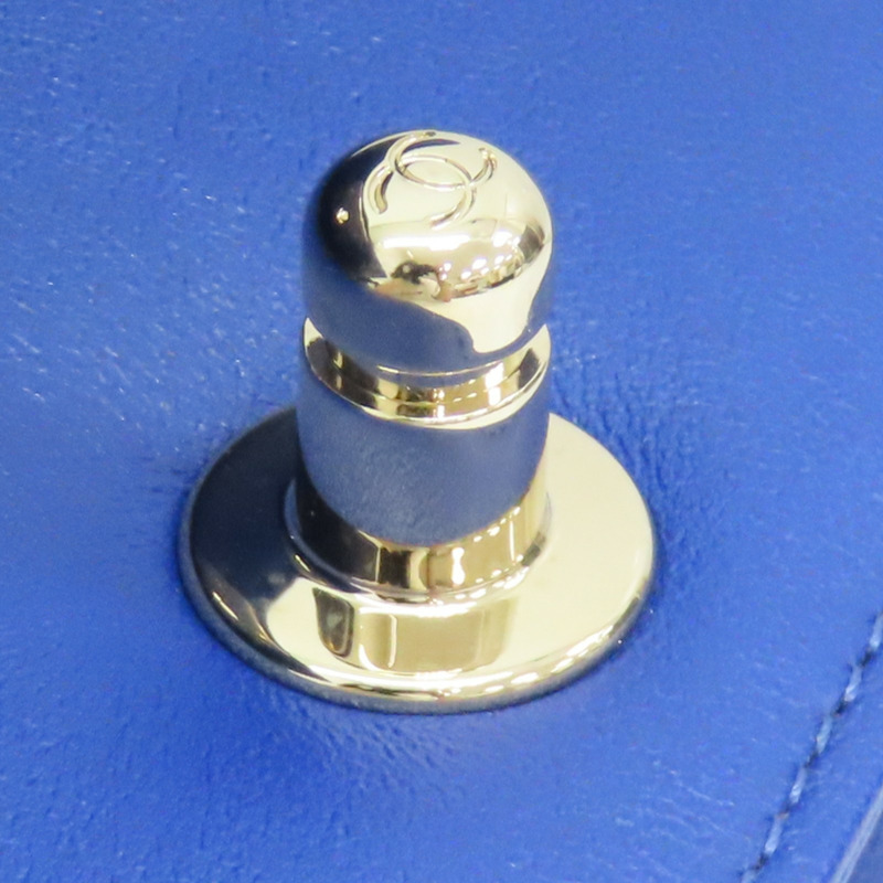 藍色羊皮 Boy25cm 肩背包 A67086 [CHANEL 香奈兒] A67086-16