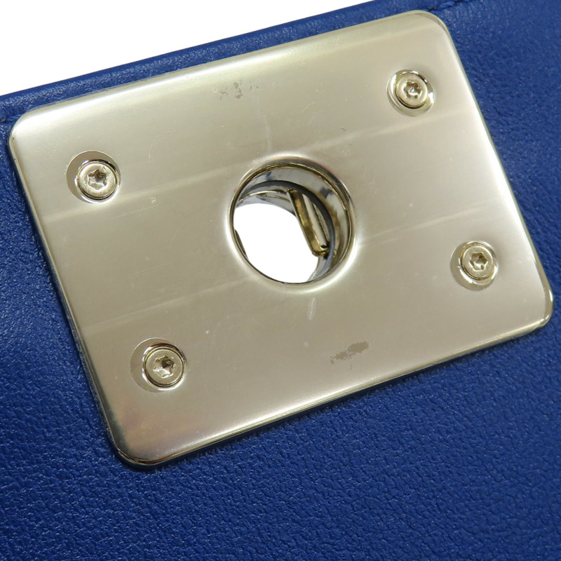 藍色羊皮 Boy25cm 肩背包 A67086 [CHANEL 香奈兒] A67086-17