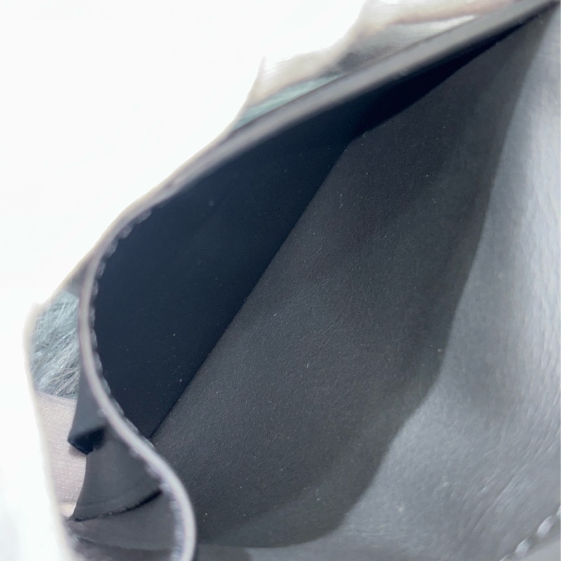 LV M62899 黑色原花老花字紋牛皮 萬用錢包信用卡夾證件套悠遊卡夾名片夾名片包-20