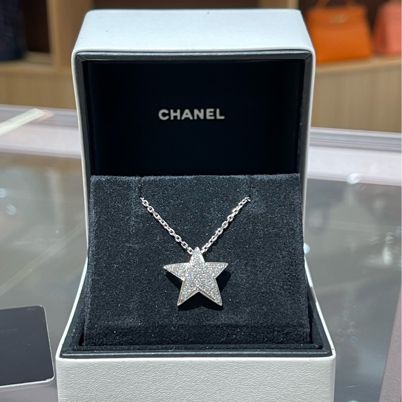 香奈儿白金Comete Geo星星项链-1