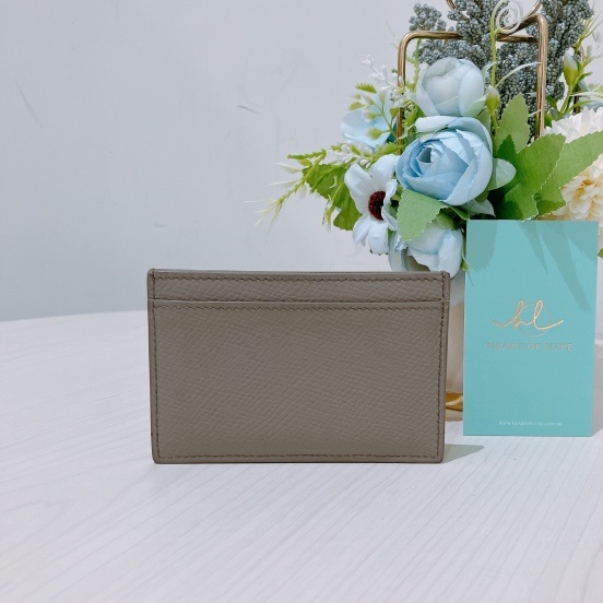 TK1846 Celine 思琳灰色卡片套MEDIUM CARD HOLDER CALFSKIN-1