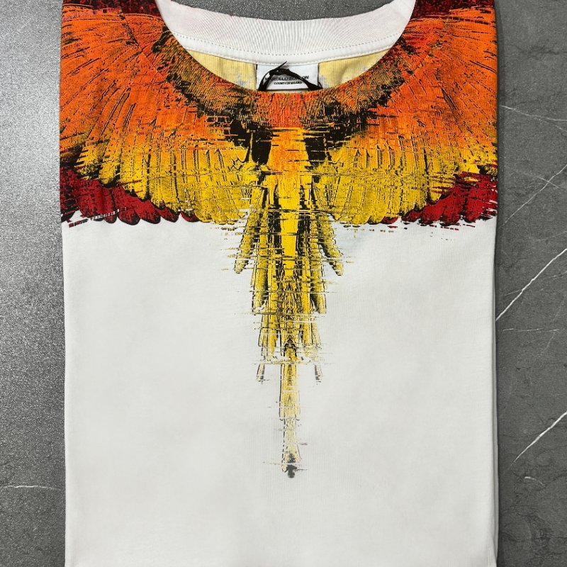 🔥 雙11全面開搶・全館折扣限時開啟！【MARCELO BURLON-MB】經典白紅翅膀LOGOT恤-1