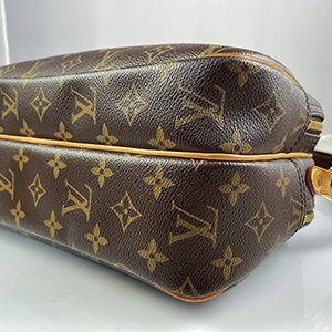 ＊奢華大道國際精品＊【L3254】LV 原花REPORTER 雙層記者斜背包(PM) M45254-4