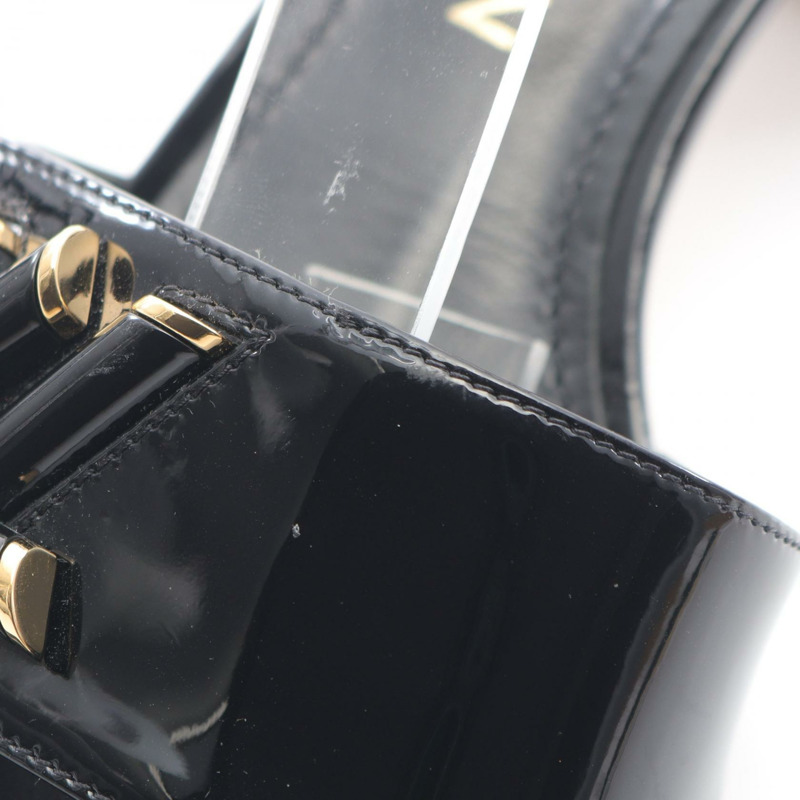 路易威登 Shake 涼鞋 1ABVV6 漆皮黑色 37 號 二手女款-7